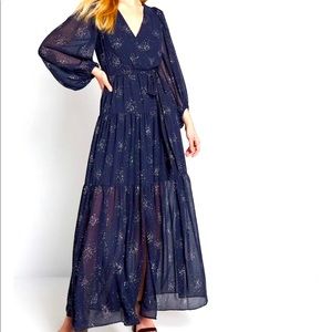 ModCloth Chiffon Maxi Dress